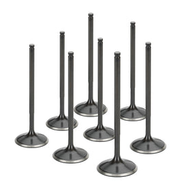 Supertech Honda D16Z6/D16Y/D15B/D17A Black Nitrided Intake Valve - Set of 8