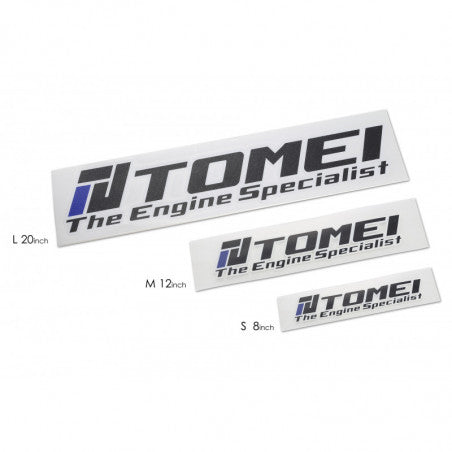 TOMEI STICKER ENGINE SPECIALIST 2016 8inch DIE CUT BLACK S