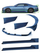 STILLEN 6-PIECE POLYURETHANE BODY KIT: 10-13 CAMARO V6 (SPLITTER, SKIRTS, CORNER-1