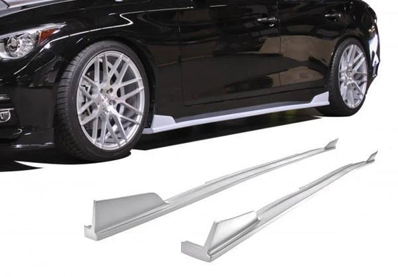 STILLEN 2014-2017 INFINITI Q50 SIDE SKIRTS [UNPAINTED]