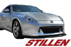 STILLEN FRONT SPLITTER 09-12 370Z - MATTE BLACK ( STOCK FASCIA ) - 0