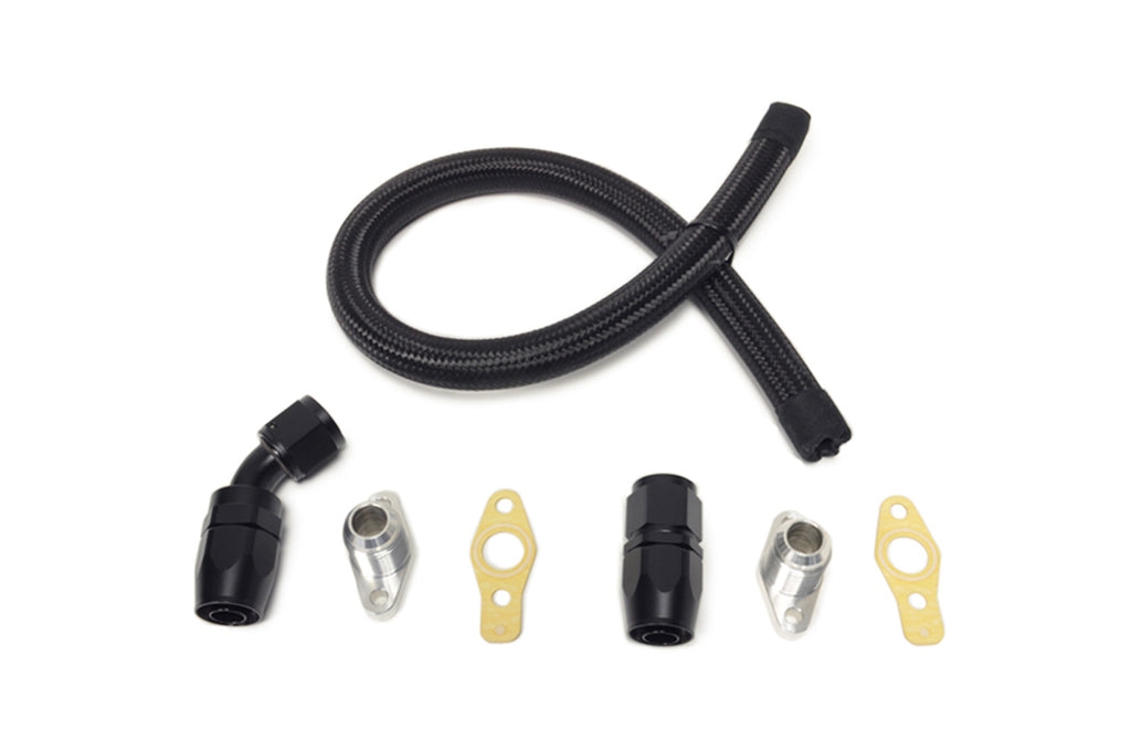 STM -10AN Turbo Oil Return Line Braided Nylon Mitsu-Series for DSM (TORLB-MIT) - 0