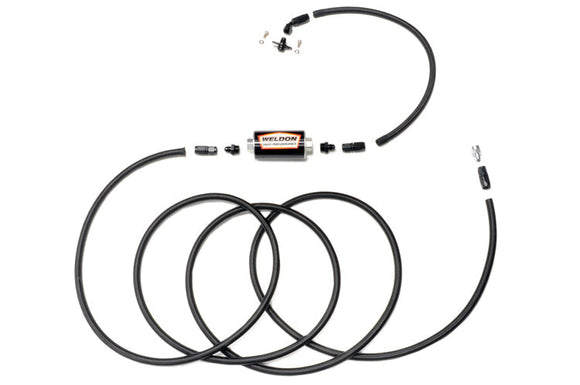 STM -6AN E85 Fuel Tank to Rail Kit for DSM/3000GT