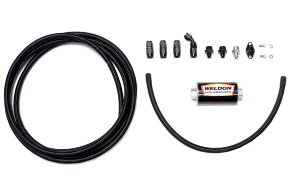 STM -6AN E85 Fuel Tank to Rail Kit for DSM/3000GT