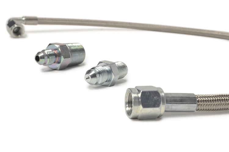 STM Oil Feed Line Kit for Garrett Ball Bearing GT30/35R Turbo (From Oil Filter Housing) - 1G/2G DSM - 0