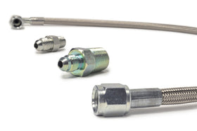 STM Oil Feed Line Kit for PTE Style 1/8" NPT Inlet Turbo (From Oil Filter Housing) - 1G/2G DSM - 0