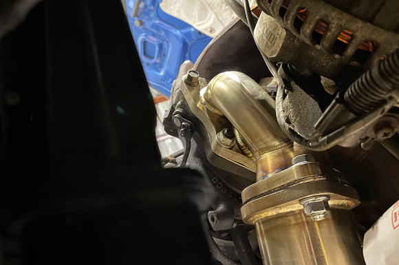 STM 1G AWD DSM Stainless Downpipe