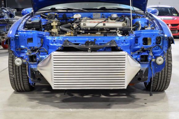 STM 1000HP Front Mount Intercooler with Billet End Tanks for 1G DSM