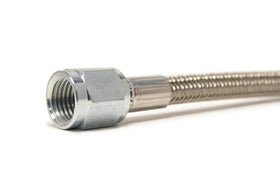 STM -4AN Straight Stainless Steel Braided Line - 0
