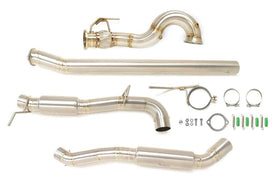STM Titanium Single Exit Turbo-Back Exhaust | 8V RS3 - 0