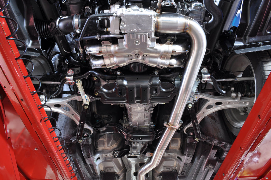 STM WRX 2015+ M/T Downpipe with High Flow Cat