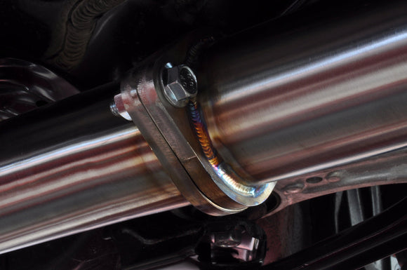 STM WRX 2015+ M/T Downpipe with High Flow Cat