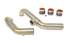 STM Evo 7/8/9 Titanium 2.5in Upper Intercooler Pipe Kit-1
