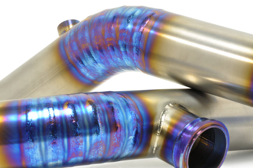 STM Evo 7/8/9 Titanium 2.5in Upper Intercooler Pipe Kit
