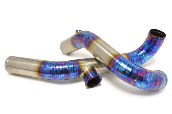 STM Evo 7/8/9 Titanium 2.5in Upper Intercooler Pipe Kit