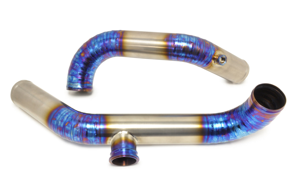 STM Evo 7/8/9 Titanium 2.5in Upper Intercooler Pipe Kit