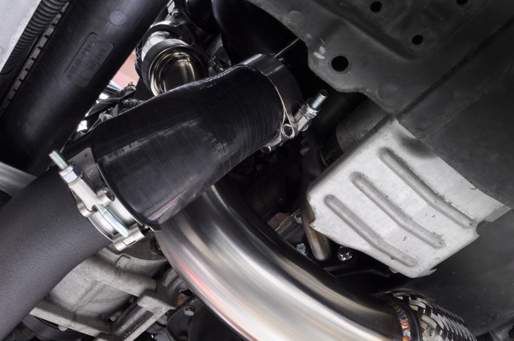 STM Evo 7/8/9 Downpipe O2 Recirculated for FP SS Housing