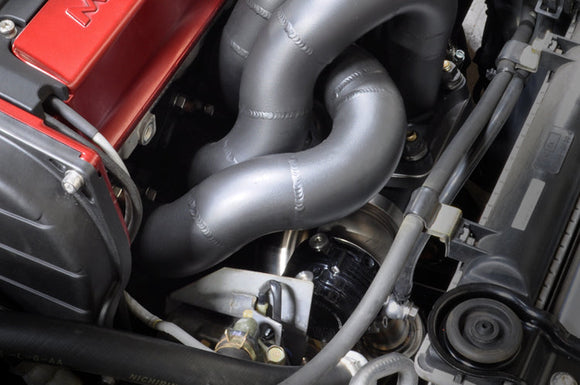 STM Evo 7/8/9 Downpipe O2 Recirculated for FP SS Housing