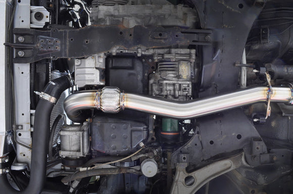 STM Evo 7/8/9 Downpipe O2 Recirculated for FP SS Housing