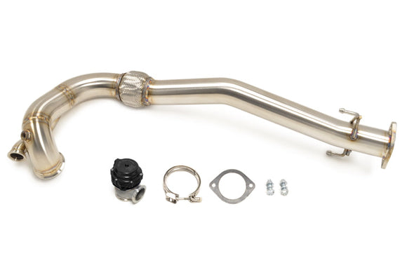 STM Evo 7/8/9 Downpipe O2 Recirculated for FP SS Housing