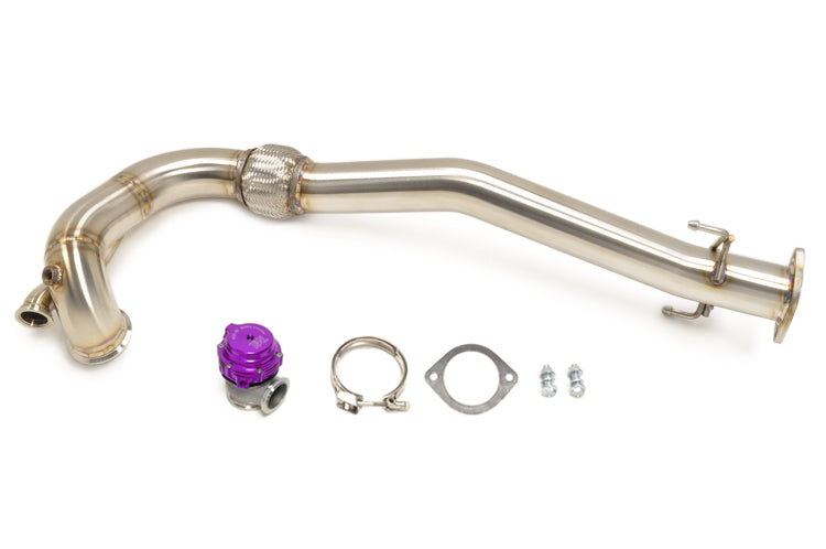 STM Evo 7/8/9 Downpipe O2 Recirculated for FP SS Housing