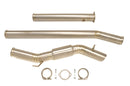 STM Evo 7/8/9 Titanium V-Band 3.5in Exhaust for FF 6870 Turbo Kit-5