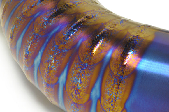 STM Evo 7/8/9 Titanium 3in Race Upper Intercooler Pipe Kit