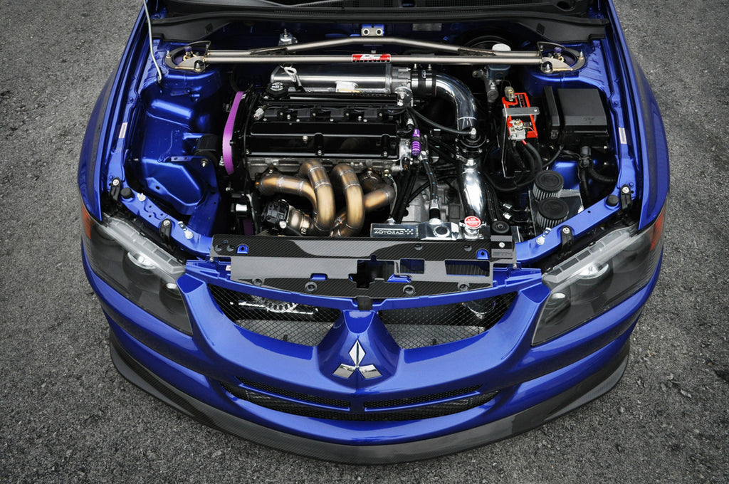 STM Evo 7/8/9 Titanium 3in Race Upper Intercooler Pipe Kit