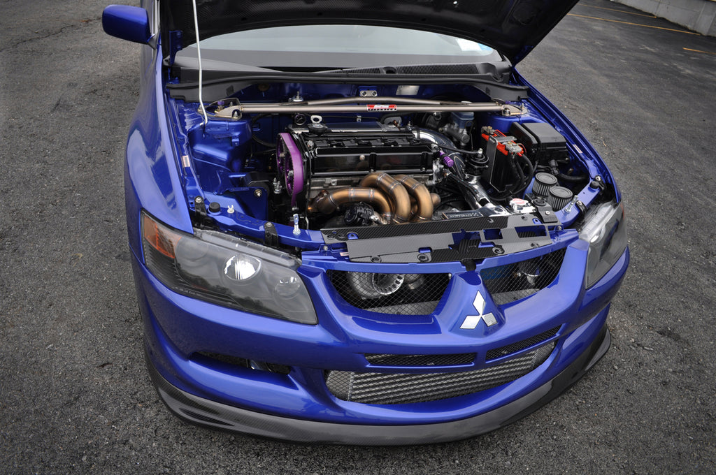 STM Evo 7/8/9 Titanium 3in Race Upper Intercooler Pipe Kit