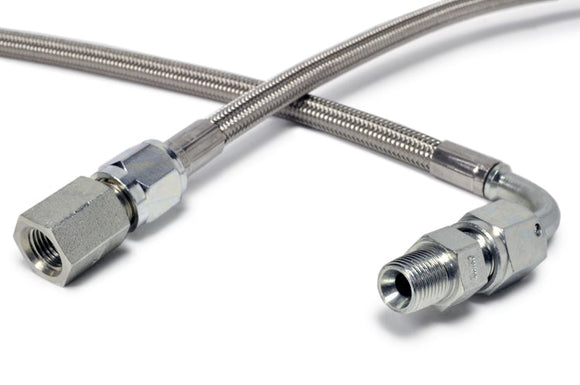 STM Remote Oil Pressure Line Kit (Back of Block) - Evo 8/9/X