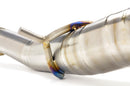 STM Evo X Titanium Single Exit Cat-Back Exhaust-7