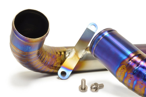 STM Evo X Titanium Upper Intercooler Pipe Kit