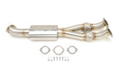 STM R35 GTR Stainless Y Pipe with Muffler (Not for Street Use)-1