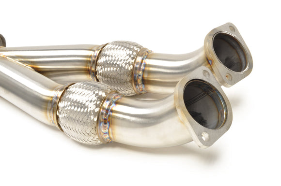 STM R35 GTR Stainless Y Pipe with Muffler (Not for Street Use)