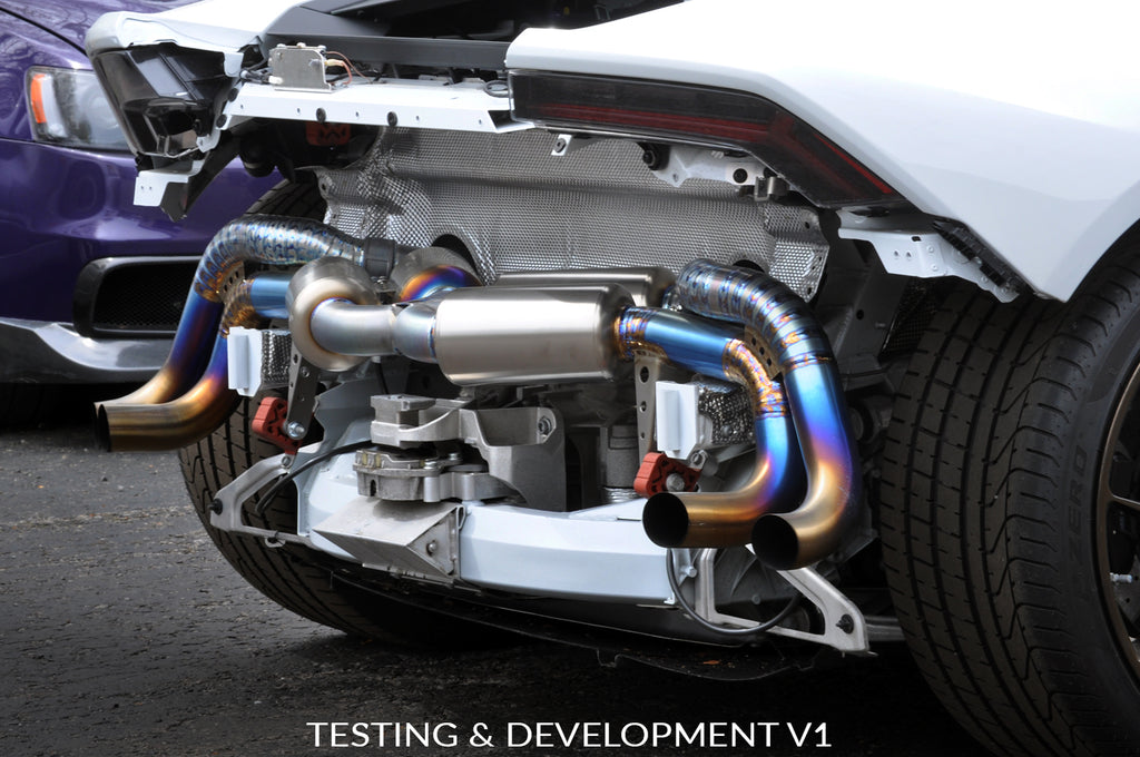 STM Lamborghini Huracan Titanium Exhaust