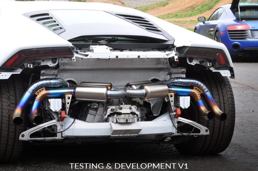 STM Lamborghini Huracan Titanium Exhaust