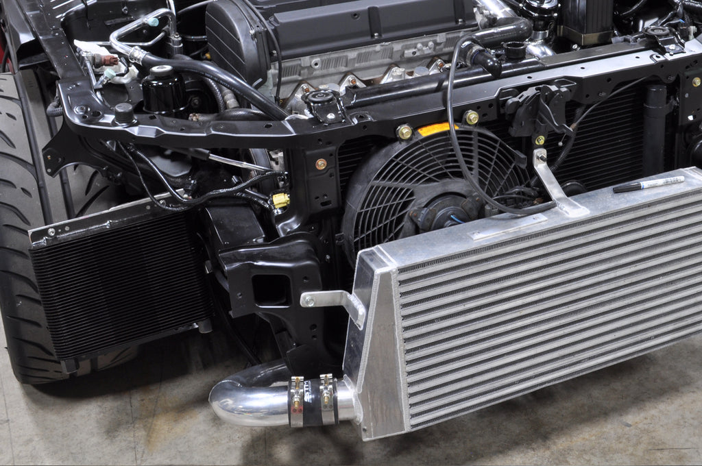 STM Evo 7/8/9 Lower Intercooler Pipe for Stock Frame Turbo (Aluminum)