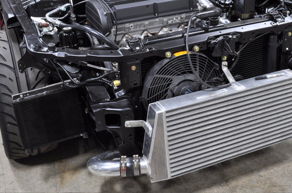 STM Evo 7/8/9 Lower Intercooler Pipe for Stock Frame Turbo (Stainless)