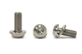 STM Titanium Bolts & Flat Washers (M8-1.25 x 20mm) - 0