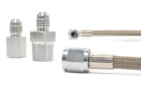 STM Remote Oil Pressure Line Kit (DSM/Evo Housing / Evo X Block) - 0