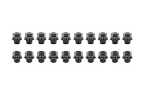 Open-Ended Lug Nuts for OEM Wheels with Extended Studs (M12x1.5 - Black) - 0