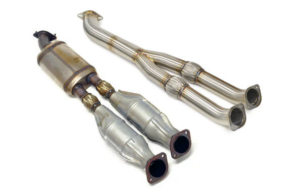 STM Stainless Race Y-Pipe for R35 GTR (Not for Street Use)