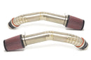STM R35 GTR Titanium Intakes (Bare Titanium)-8