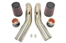 STM R35 GTR Titanium Intakes (Bare Titanium) - 0