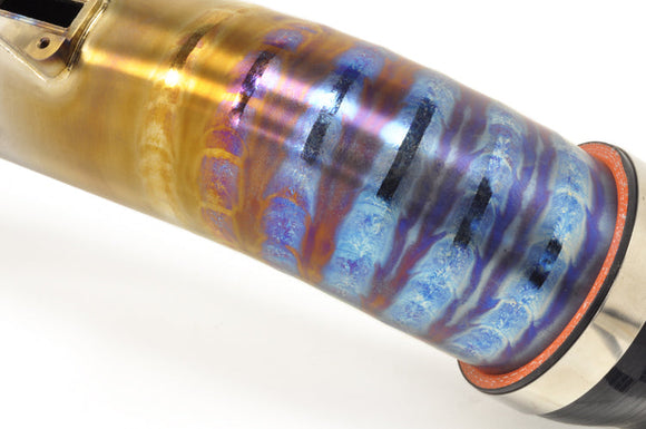 STM R35 GTR Titanium Intakes (Burned Blue)