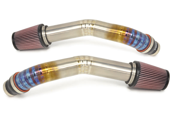 STM R35 GTR Titanium Intakes (Burned Blue)