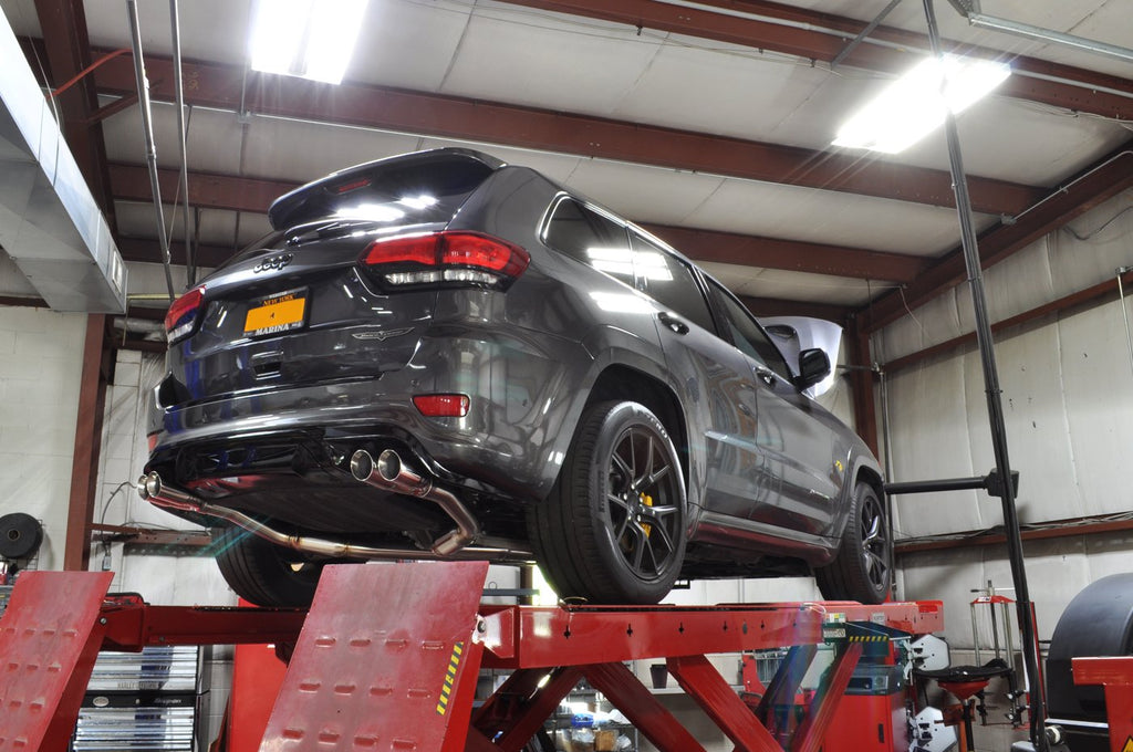 STM Stainless Cat-Back Exhaust for 2018+Jeep Trackhawk