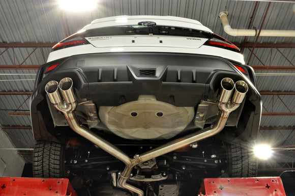 STM Stainless Dual Exit Cat-Back Exhaust for 2022+ WRX