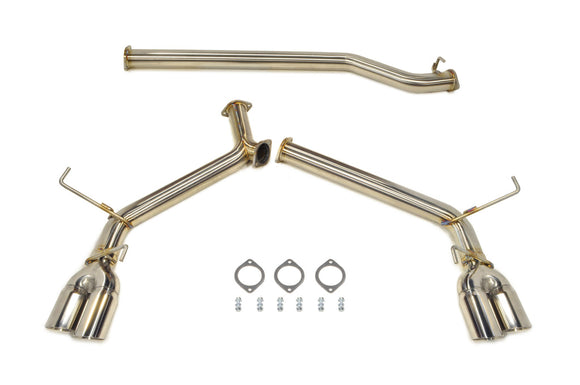 STM Stainless Dual Exit Cat-Back Exhaust for 2022+ WRX