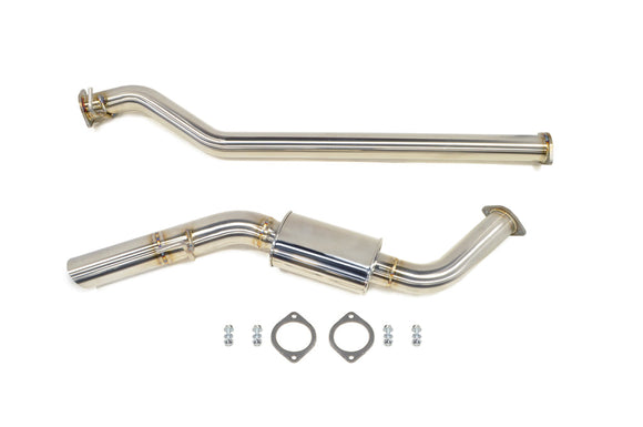 STM Stainless Single Exit Cat-Back Exhaust for 2022+ WRX